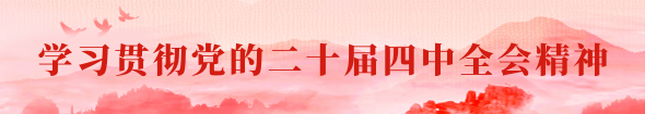 学习贯彻党的二十届四中全会精神