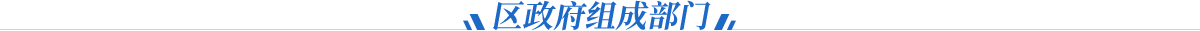 区政府组成部门